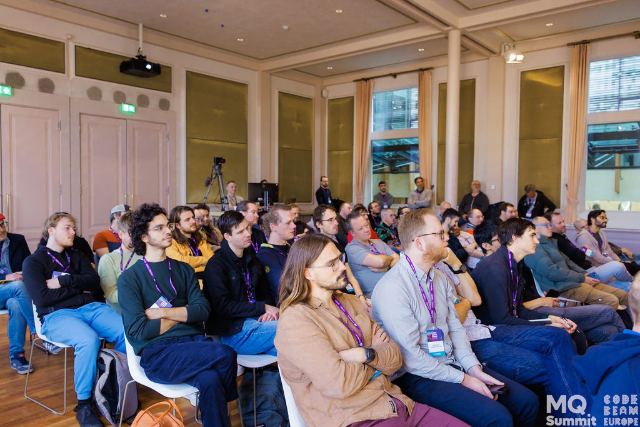 Attendees in Track 2